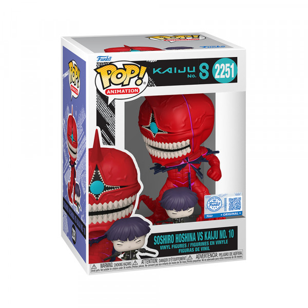 Funko POP! Kaiju No. 8: Soshiro Hoshina vs Kaiju No. 10 (2251)